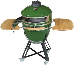 Multifunktions-Auplex 21-Zoll-Spieß Braai Kamado Outdoor Commercial Pizza ofen Restaurant Grill