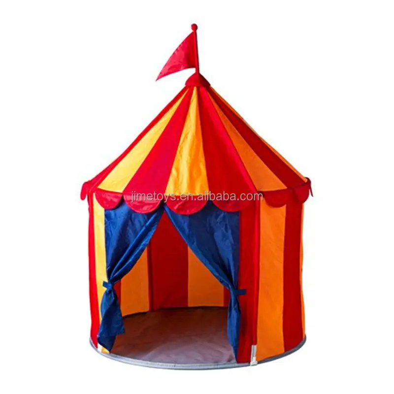 Цветная полосатая цирковая Игровая палатка JT052 для детей