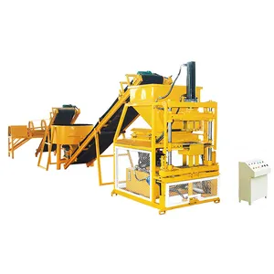 HBY2-10 Decorative Soil Cement Interlock Brick Block Making Machine