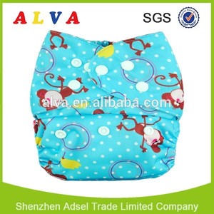 Alva respetuoso del medio ambiente del panal del, Alva bebé pañal de tela - Product Image 1