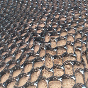 Grilles de stabilisation de gravier en plastique, grilles de stabilisation du sol, stabilisateur de gravier, géogrille pour les terrains miniers et de construction - Product Image 5