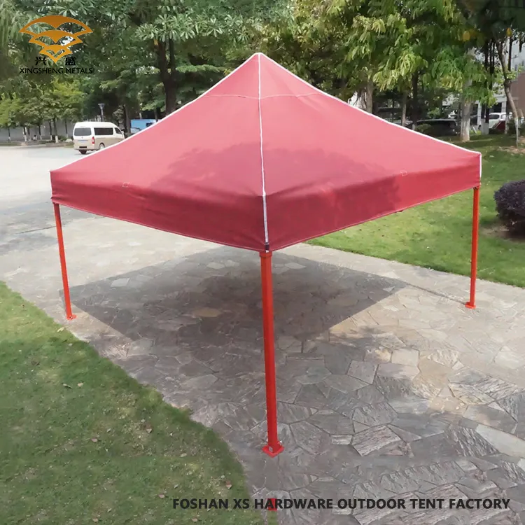 Quadro de ferro estável estrutura ao ar livre dobrável gazebo barraca para singapura