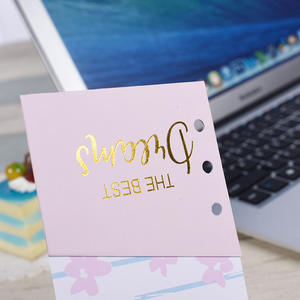 Túi Đựng In Nhiều Màu A5 6 Vòng Binder Planner Trang Nạp Tiền Trang Thư Mục Tệp - Product Image 6