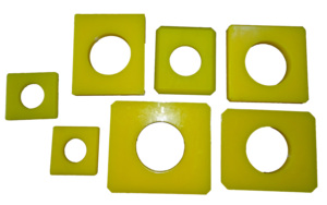 Amortiguador de plástico de poliuretano para la parte superior del cuerpo, almohadilla amortiguadora, amortiguadores Soosan, SB81, SB121, SB130, SB151, SB190 - Product Image 6