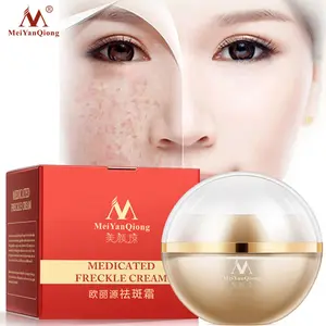 Meiyanqiong creme antienvelhecimento de pele, branqueador de manchas escuras, remoção de melanina, herbal, medicado, anti sardas