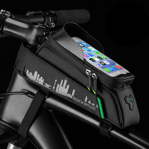 OEM RB029 IPX2 Étanche à l'eau IPX2, TPU 900D, sac de <span class=keywords><strong>vélo</strong></span> de nouveauté, sangle supérieure, tube, cadre avant, sac de <span class=keywords><strong>vélo</strong></span>, étui, 5.8'/6.0' - Product Image 2