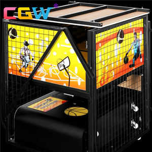 Macchina da <span class=keywords><strong>Basket</strong></span> Pieghevole a Gettoni CGW per Adulti, Giochi Arcade, <span class=keywords><strong>Basket</strong></span> da <span class=keywords><strong>Strada</strong></span> - Product Image 2