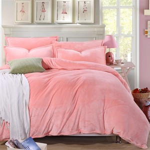 New Winter Polar <strong>Fleece</strong> <strong>Bed</strong> Sheet <strong>Set</strong> for Wholesale - Product Image 4