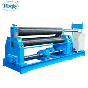 factory price small plate bending rolling machine three rollers stainless steel plate rolling machine