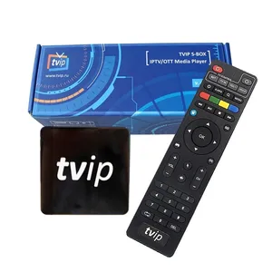 TVIP Amlogic S805 Quad Core אנדרואיד או לינוקס חכם טלוויזיה תיבת תמיכה פורטל URL H.265 IPTV media player TVIP 412 415 605