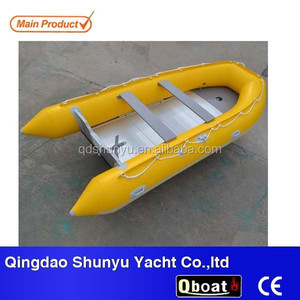Gommone <span class=keywords><strong>Pieghevole</strong></span> in PVC Certificato CE per 10 Passeggeri, <span class=keywords><strong>Barca</strong></span> a Motore Elettrica Sportiva per Acque Oceaniche, Gommone in <span class=keywords><strong>Alluminio</strong></span> - Product Image 5