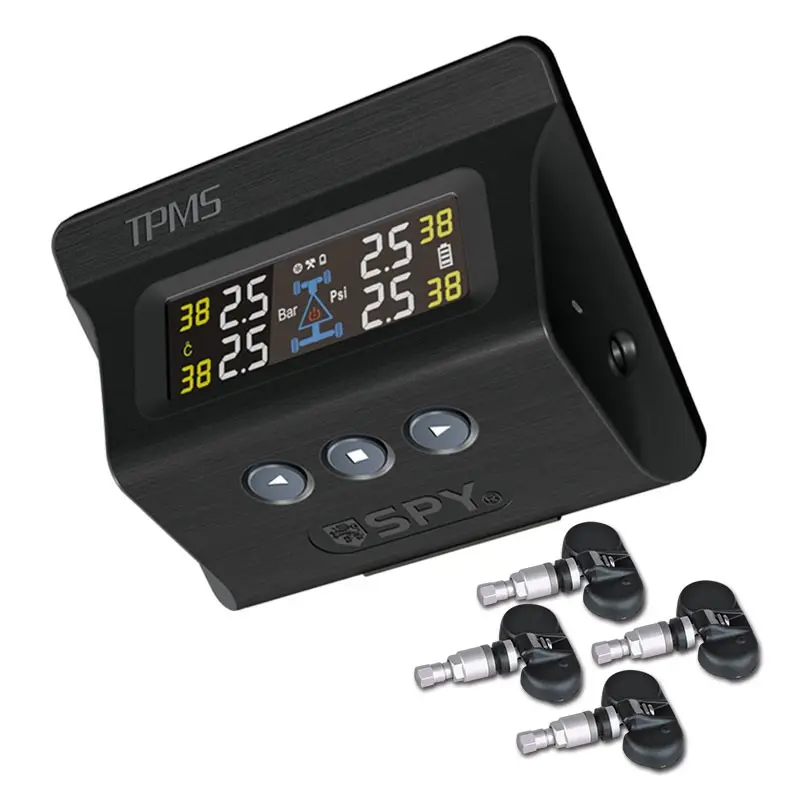 Tpms, sistema de monitoramento de pressão de pneus, energia solar, venda quente