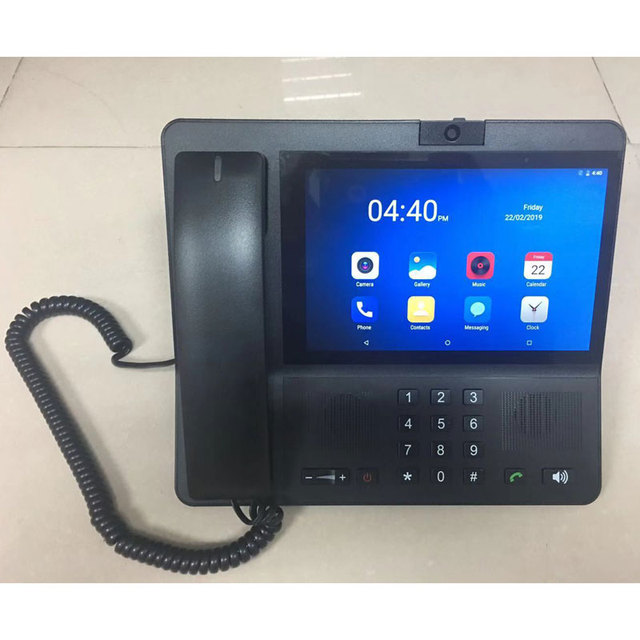 4G Video Fixed Wireless Phone LTE FDD TDD Gsm Desk Phone with 8inch Screen Android System with TF ,FM ,WIFI, BT China Factory