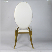 Chaises de banquet en acier inoxydable de haute qualité pour hôtels, restaurants, événements, fêtes et villas - Meubles d'hôtel en gros
