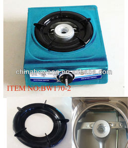 Tapa de la mesa de un solo quemador de aceroinoxidable <span class=keywords><strong>del</strong></span> hogar cocina de gas( bw170- 2) - Product Image 1