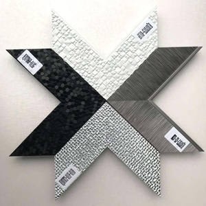 מסגרת תמונה מפלסטיק לוגו מסגרת תמונה SGS פלסטיק דפוס מותאם אישית מחיר מפעל פופולרי דוגמה חינם דפוס שחור 20 קרטון - Product Image 2