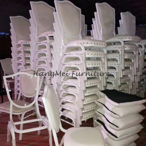 Toptan otel mobilya popüler fas kadife düğün yemek salonu ziyafet sandalye - Product Image 5