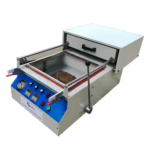 Kleine Desktop Plastic Vacuümvormmachines, Diepte Eps Acryl Tafelblad Vacuümvormmachine, Mini Formech Thermovormen 3d