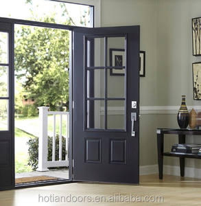 Puerta de seguridad de metal, diseño personalizado, principal, de acero, <span class=keywords><strong>exterior</strong></span> - Product Image 5