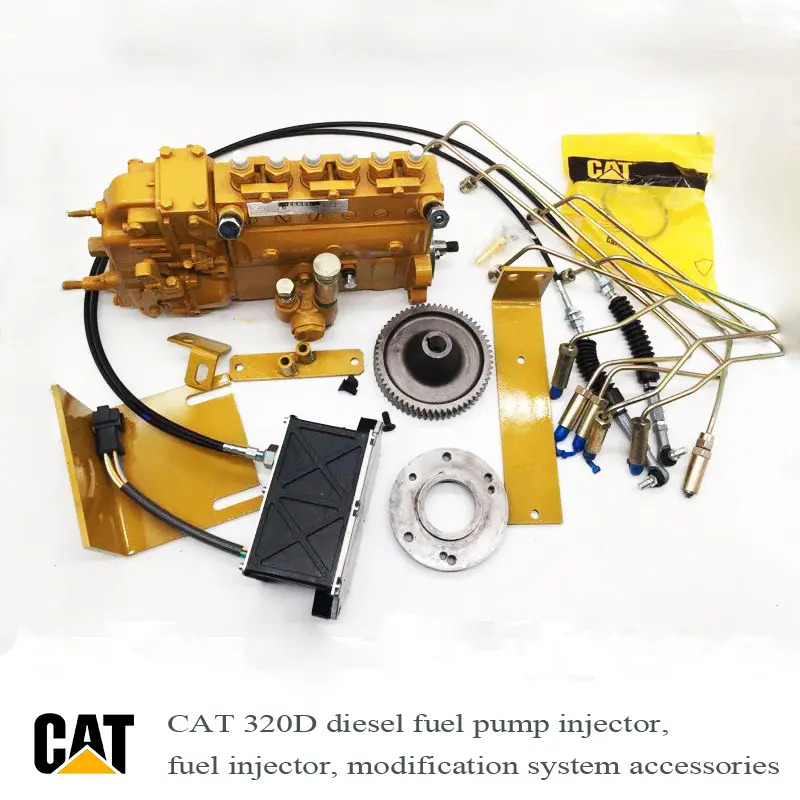 GATTO 320D diesel pompa del carburante iniettore, iniettore di combustibile, modifica accessori di sistema