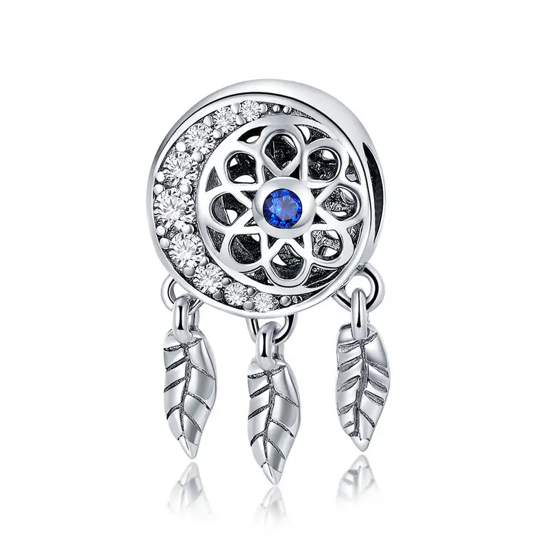 2019 Popular Selling Qings Dreamcatcher Charms OEM/ODM Sterling Silver Charm Pendant