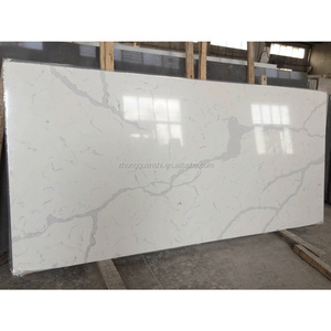 Phổ biến nhất màu đen gương lớn phiến đá thạch anh hiện đại cho khách sạn Vanity đầu và bàn ăn hàng đầu - Product Image 2