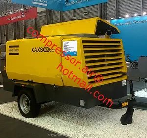 XAXS600, XAXS600 CD7, 17BAR-17M3/MIN, DRILLING RIG, ATLAS COPCO OIL-INJECTED TYPE CUMMIN S ENGINE PORTABLE AIR COMPRESSOR