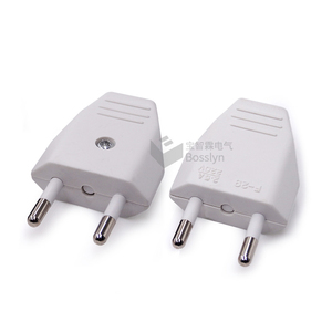 Spina Ricablabile Europea a 2 Poli Rotondi 220V - Product Image 5