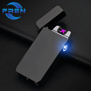 2024 FREN Cigar <strong>Lighter</strong> <strong>Smoking</strong> <strong>Accessories</strong>, Electronic Windproof Dual Beam X Arc <strong>Lighter</strong> Rechargeable Usb <strong>Lighter</strong> - Product Image 3