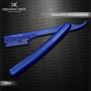 Rasoir de coiffeur en plastique jetable/rasoirs de rasage en plastique/lame de rasoir de coiffeur - Product Image 1