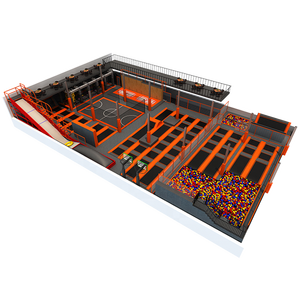 Parque de Trampolines Comercial Interior Grande Personalizado con Circuito Ninja y Foso de Espuma para Niños y Adultos - Product Image 3