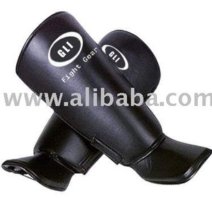 Espinillera de cuero esencial para deportes y artes marciales Protectores y calentadores de piernas para protección - Product Image 2