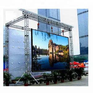 HD P6.66 P8 P10 outdoor waterdichte 960x960mm kabinet verhuur led display led board