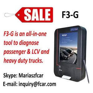 Multi-funcional FCAR F3-G 12 V - 24 V automotive ferramenta de diagnóstico para carros e caminhões pesados