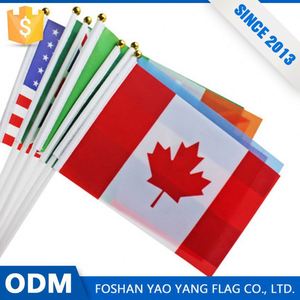Sitio Web Alibaba Venta Al Por Mayor de Encargo Mano Temblorosa Bandera del País - Product Image 3
