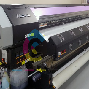 Imprimante jet d'encre grand format d'occasion 3,2 m Mimaki <span class=keywords><strong>SWJ</strong></span> <span class=keywords><strong>320</strong></span> S4/<span class=keywords><strong>SWJ</strong></span>-<span class=keywords><strong>320</strong></span> avec encre Mimaki CS100 - Product Image 1