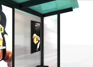 La ciudad de proyecto público inteligente personalizado digital adverstingshelter dimensiones al aire libre parada de autobús - Product Image 6