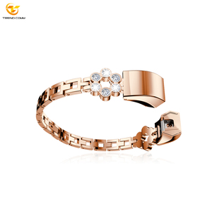 <span class=keywords><strong>Bracelet</strong></span> en diamant pour <span class=keywords><strong>montre</strong></span> en acier inoxydable <span class=keywords><strong>bracelet</strong></span> <span class=keywords><strong>fitbit</strong></span> - Product Image 1