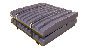 Mâchoire fixe et mobile de plat de mâchoire <span class=keywords><strong>d</strong></span>'<span class=keywords><strong>acier</strong></span> au manganèse élevé durable pour le broyeur de mâchoire - Product Image 4