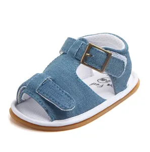 No-slip niño Sandalias Zapatos niño caminar de sandalias de pu para niño Sandalias