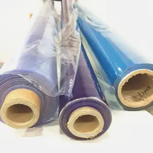 China Foshan manufacture factory price high quality Lamination 0.02-3mm transparent super clear plastic pvc soft film in rolls