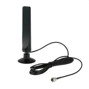 Antena digital de tv para área interna 12dbi, ganho alto full hd 1080p antena vhf DVB-T2 cei conector