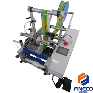 Fineco manuelle etikettiermaschine hersteller lieferanten für runde flasche
