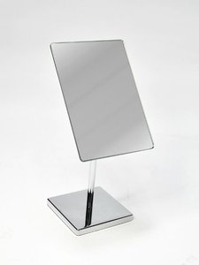Chrome standing dressing <b>makeup</b> vanity table mirror - Product Image 6
