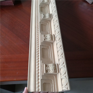 आंतरिक सजावटी Acanthus दंत मुकुट मोल्डिंग प्राचीन लकड़ी मोल्डिंग - Product Image 3