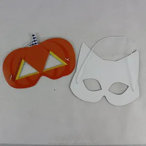 Masques pour les yeux en papier joyeux anniversaire enfants Baby Shower faveurs accessoires Photo Cosplay Party Supplies Cover Pack