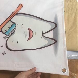 Tùy Chỉnh Sản Xuất Ngoài Trời Hàng Rào Gia Cố PVC Biểu Ngữ Polyester Biểu Ngữ Lưới Biểu Ngữ Cho Treo Sử Dụng - Product Image 5