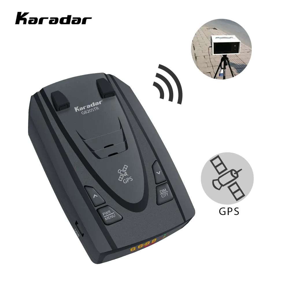 LED Display KARADAR OEM VG-2 New Design Kazakhstan Radar Detector Signature Radar