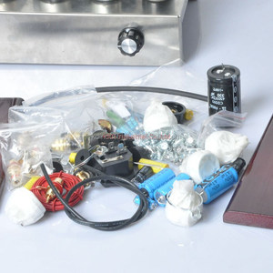 ชุดเครื่องขยายเสียงหลอด6L6GC + 6N8P ปลายชั้นเดียว8W * 2 DIY