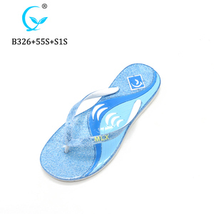 New Model Women Sandals Shiny Strap <strong>slippers</strong> Outdoor Natural Rubber Flip Flops - Product Image 4
